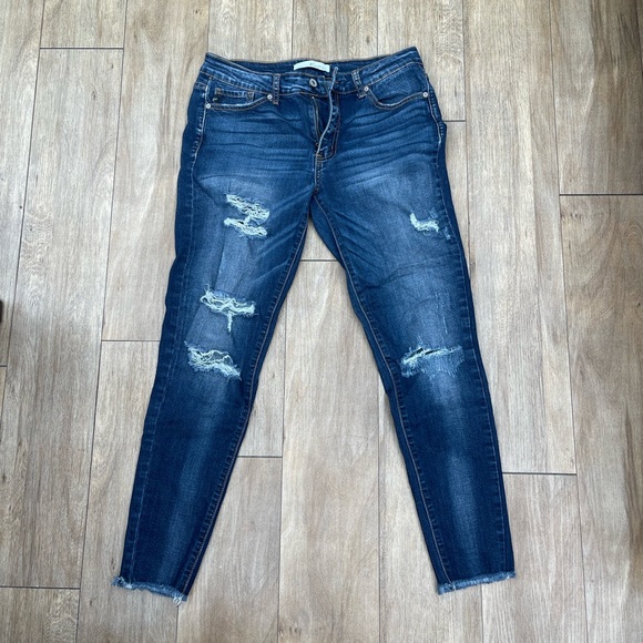KanCan Denim - Kancan Skinny Distressed Jeans 9/28